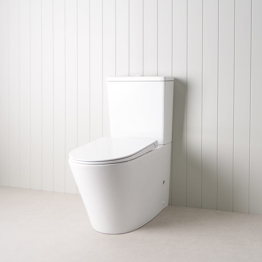 TileCloud TOILETS Angled Back-To-Wall Toilet Suite