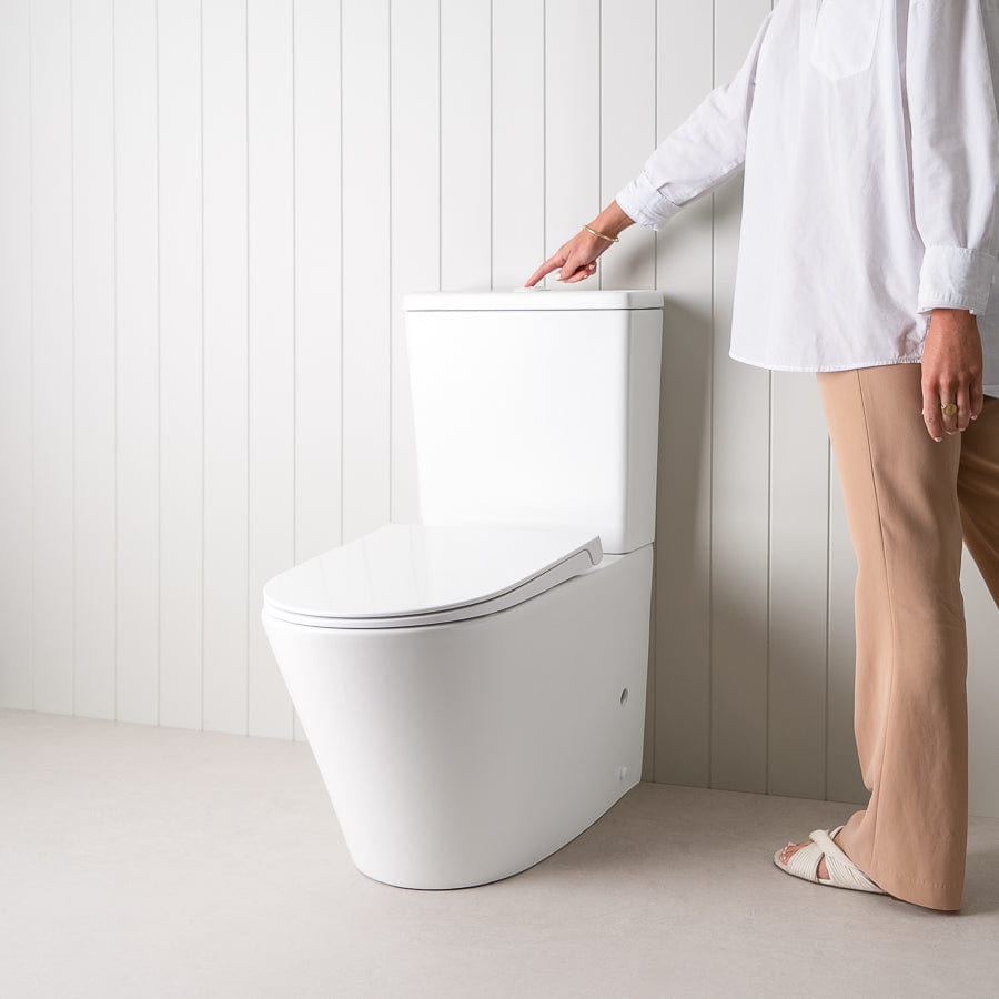 TileCloud TOILETS Angled Back-To-Wall Toilet Suite